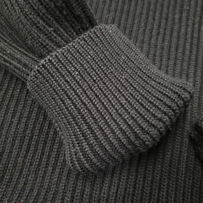 【中古品】【メンズ】 C.P.Company シーピーカンパニー LOW GAUGE KNIT SWEATER 05CMKN122A ローゲージニット セーター 長袖 トップス 141-250310-ay-01-izu サイズ：50 カラー：ブラック 万代Net店