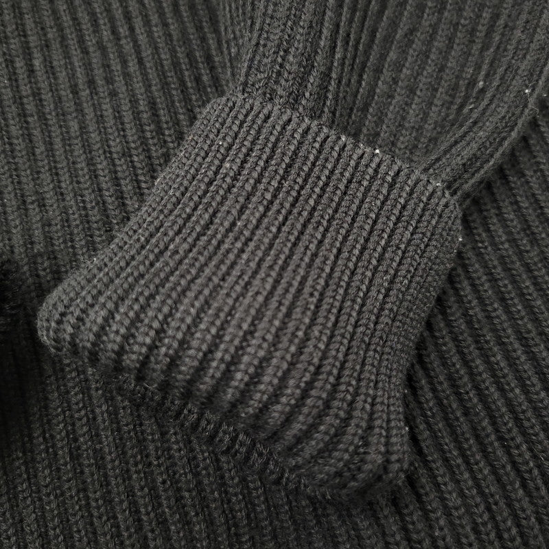 【中古品】【メンズ】 C.P.Company シーピーカンパニー LOW GAUGE KNIT SWEATER 05CMKN122A ローゲージニット セーター 長袖 トップス 141-250310-ay-01-izu サイズ：50 カラー：ブラック 万代Net店