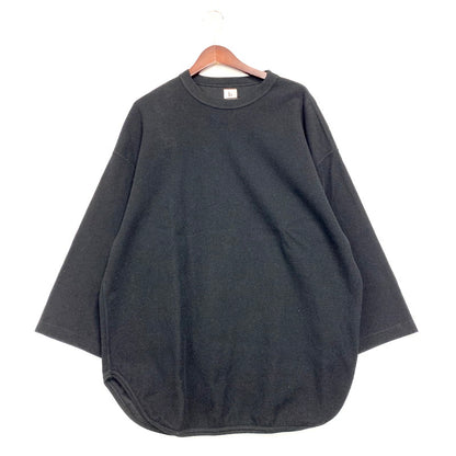 【中古品】【メンズ】  BLURHMS ブラームス 23SS ROUGH&SMOOTH THERMAL BASEBALL TEE BROOTS23S18 ラフアンドスムース サーマル ベースボールTシャツ トップス 140-250312-as-23-izu サイズ：3 カラー：ブラック 万代Net店