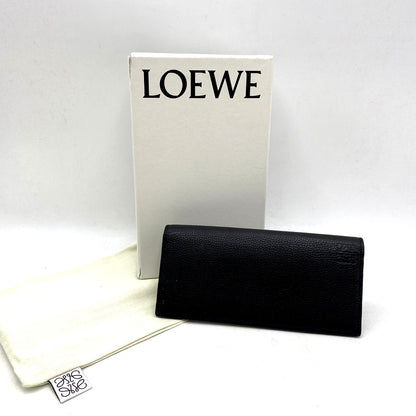 【中古品】【メンズ】 LOEWE C660978X01 LONG HORIZONTAL WALLET BLACK ロエベ ロング ホリゾンタル ウォレット 財布 長財布 181-260626-sm-01-otoh カラー：ブラック 万代Net店