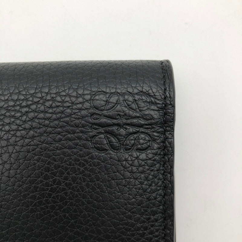 【中古品】【メンズ】 LOEWE C660978X01 LONG HORIZONTAL WALLET BLACK ロエベ ロング ホリゾンタル ウォレット 財布 長財布 181-260626-sm-01-otoh カラー：ブラック 万代Net店