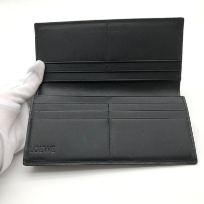 【中古品】【メンズ】 LOEWE C660978X01 LONG HORIZONTAL WALLET BLACK ロエベ ロング ホリゾンタル ウォレット 財布 長財布 181-260626-sm-01-otoh カラー：ブラック 万代Net店
