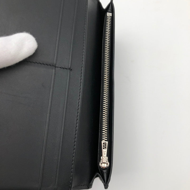 【中古品】【メンズ】 LOEWE C660978X01 LONG HORIZONTAL WALLET BLACK ロエベ ロング ホリゾンタル ウォレット 財布 長財布 181-260626-sm-01-otoh カラー：ブラック 万代Net店