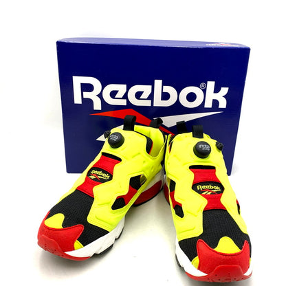 【中古品】【メンズ】 Reebok リーボック INSTAPUMP FURY 94 100074910 インスタポンプ フューリー 94 スニーカー シューズ 靴 162-250312-as-29-izu サイズ：27cm カラー：HYPGRN/VECRED/CBLACK 万代Net店