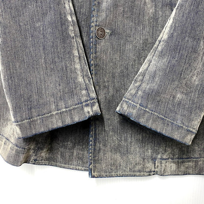 【中古品】【メンズ】 DIESEL ディーゼル 22SS D-BLAZ SINGLE BREASTED BLAZER A04070 シングル ブレステッド ブレザー ジャケット アウター 141-250311-as-07-izu サイズ：M カラー：グレー系 万代Net店