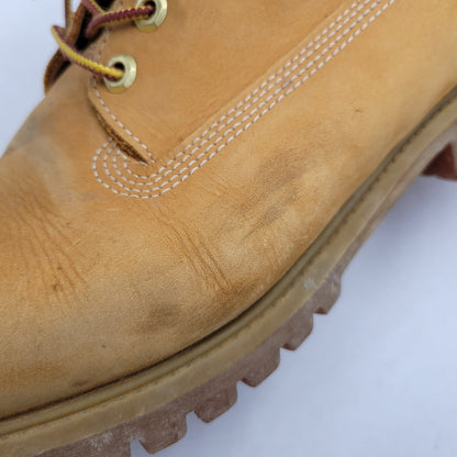 【現状渡し品】【メンズ】 Timberland ティンバーランド 6INCH PREMIUM BOOTS 10061 6インチ プレミアム ブーツ シューズ 靴 164-250314-as-06-izu サイズ：9.5W カラー：キャメル 万代Net店