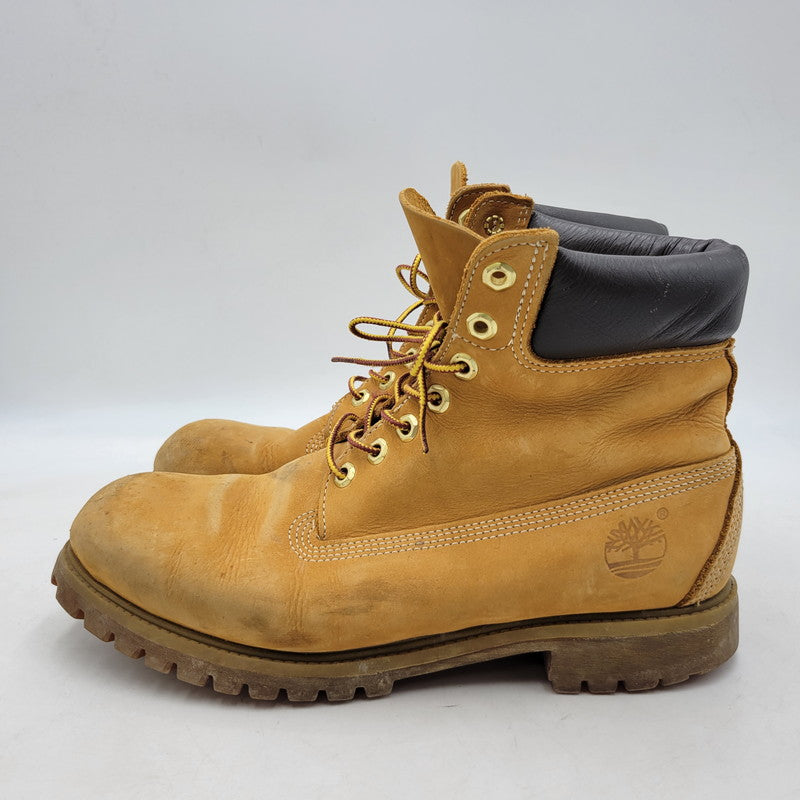 【現状渡し品】【メンズ】 Timberland ティンバーランド 6INCH PREMIUM BOOTS 10061 6インチ プレミアム ブーツ シューズ 靴 164-250314-as-06-izu サイズ：9.5W カラー：キャメル 万代Net店