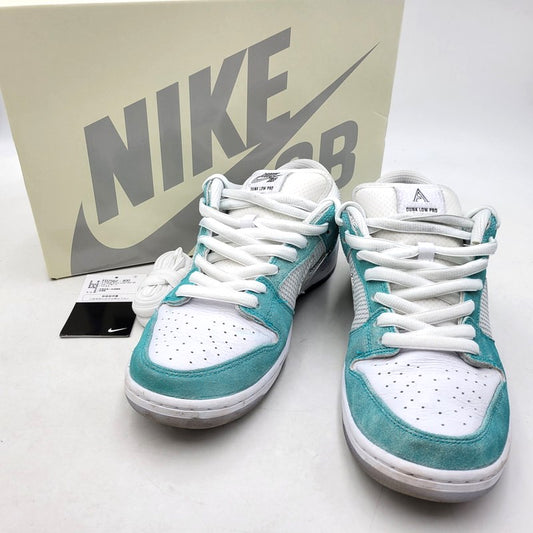 【中古品】【メンズ】 NIKE SB ナイキエスビー × APRIL SKATEBOARDS エイプリルスケートボード DUNK LOW PRO QS FD2562-400 ダンク ロー プロ QS スニーカー シューズ 靴 160-250312-as-13-izu サイズ：27.5cm カラー：RACER BLUE/METALLIC SILVER 万代Net店
