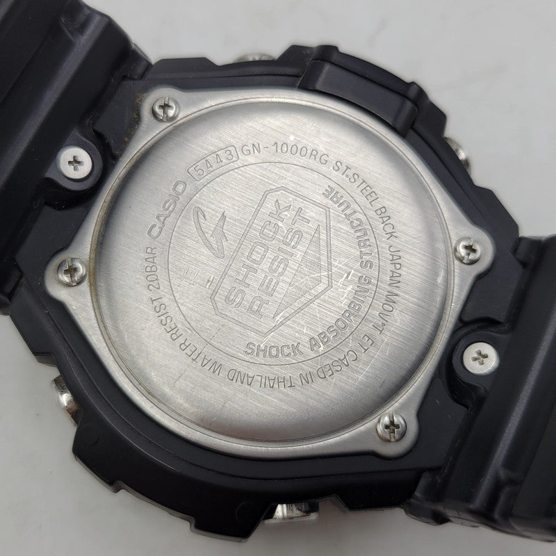 【中古品】【メンズ/レディース】 G-SHOCK ジーショック MASTER OF G-SEA DIGITAL ANALOG GN-1000RG マスター オブ G シー デジタル アナログ 腕時計 196-250312-as-16-izu カラー：ブラック 万代Net店