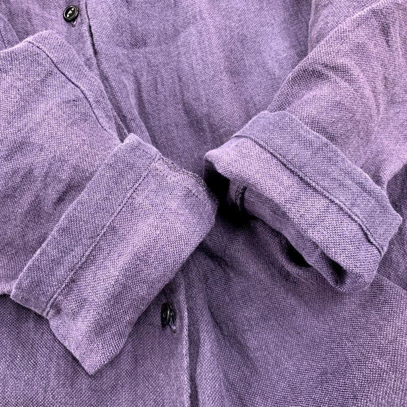 【中古品】【レディース】 GUNGENDO LABORATORY 群言堂ラボラトリー COTTON LINEN DRESS コットンリネンドレス ワンピース 168-250313-as-17-izu カラー：パープル 万代Net店