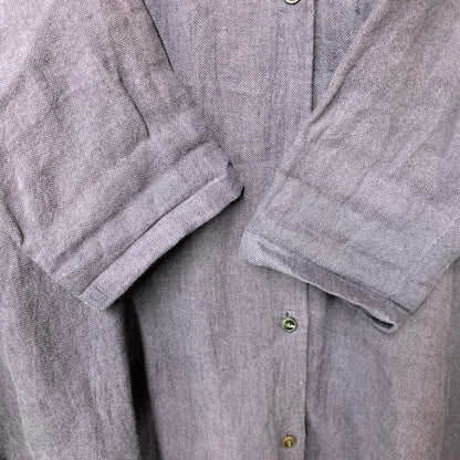 【中古品】【レディース】 GUNGENDO LABORATORY 群言堂ラボラトリー COTTON LINEN DRESS コットンリネンドレス ワンピース 168-250313-as-17-izu カラー：パープル 万代Net店