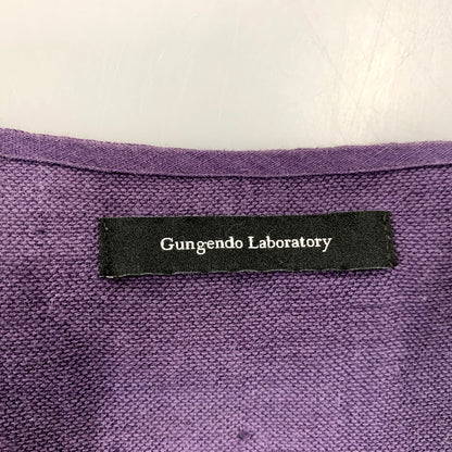 【中古品】【レディース】 GUNGENDO LABORATORY 群言堂ラボラトリー COTTON LINEN DRESS コットンリネンドレス ワンピース 168-250313-as-17-izu カラー：パープル 万代Net店