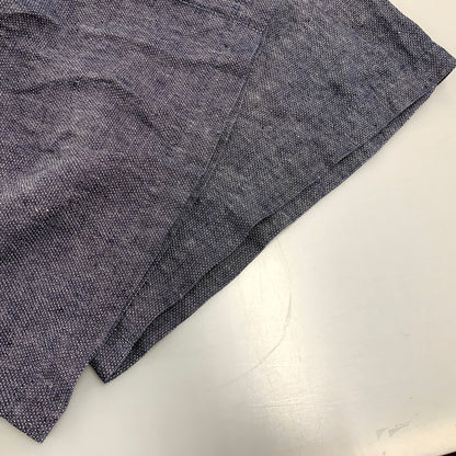 【中古品】【レディース】 群言堂 根々 LINEN TUCK WIDE EASY PANTS リネン タック ワイド イージーパンツ ボトムス 171-250313-as-22-izu カラー：ネイビー系 万代Net店