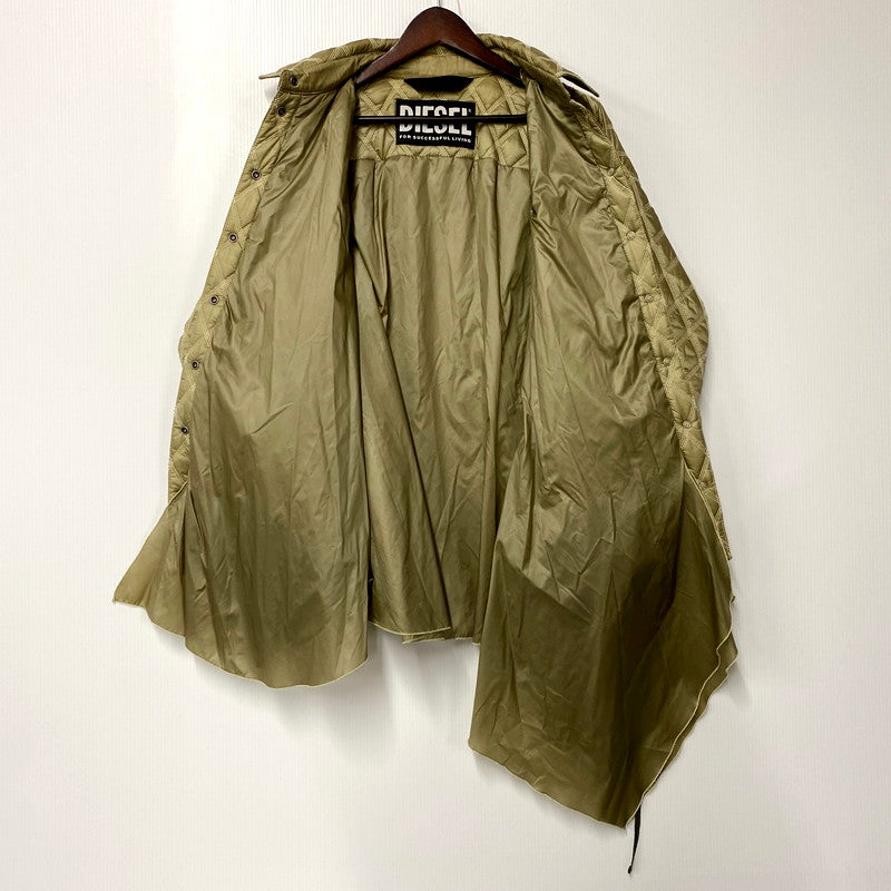 【中古品】【メンズ】 DIESEL ディーゼル A08586 G-RHODIA QUILTING JACKET G-ロディア キルティングジャケット アウター ジャケット 141-250312-km-02-izu サイズ：36 カラー：グリーン系 万代Net店