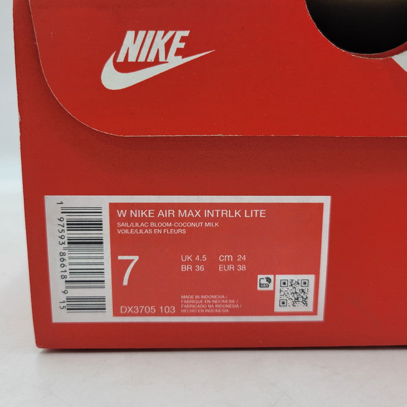 【中古美品】【レディース】 NIKE ナイキ W AIR MAX INTRLK LITE DX3705-103 ウィメンズ エア マックス INTRLK ライト スニーカー シューズ 靴 166-250314-as-05-izu サイズ：24cm カラー：SAIL/LILAC BLOOM-COCONUT MILK 万代Net店