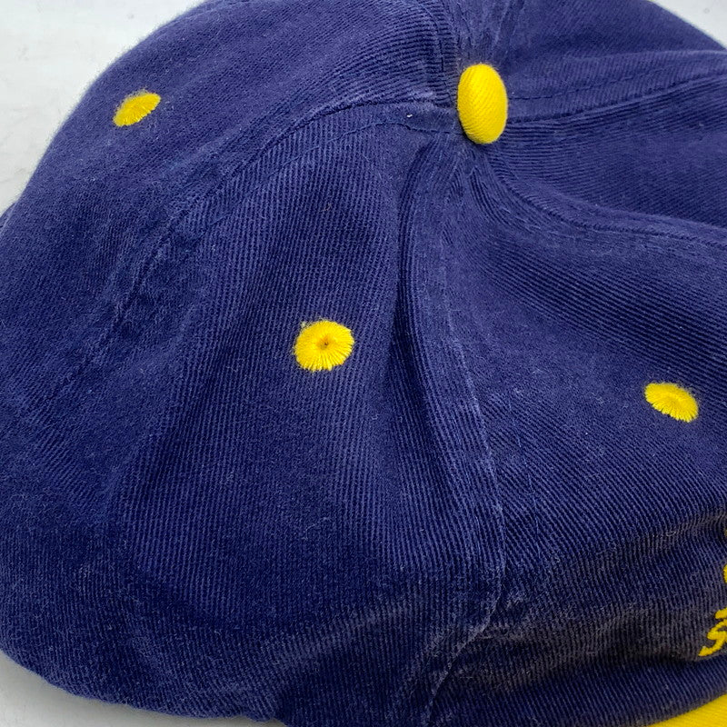 【中古品】【メンズ/レディース】 SCI-FI FANTASY サイファイファンタジー SCHOOL OF BUSINESS HAT スクールオブビジネス ハット キャップ 帽子 185-250316-as-04-izu サイズ：F カラー：ネイビー×イエロー 万代Net店