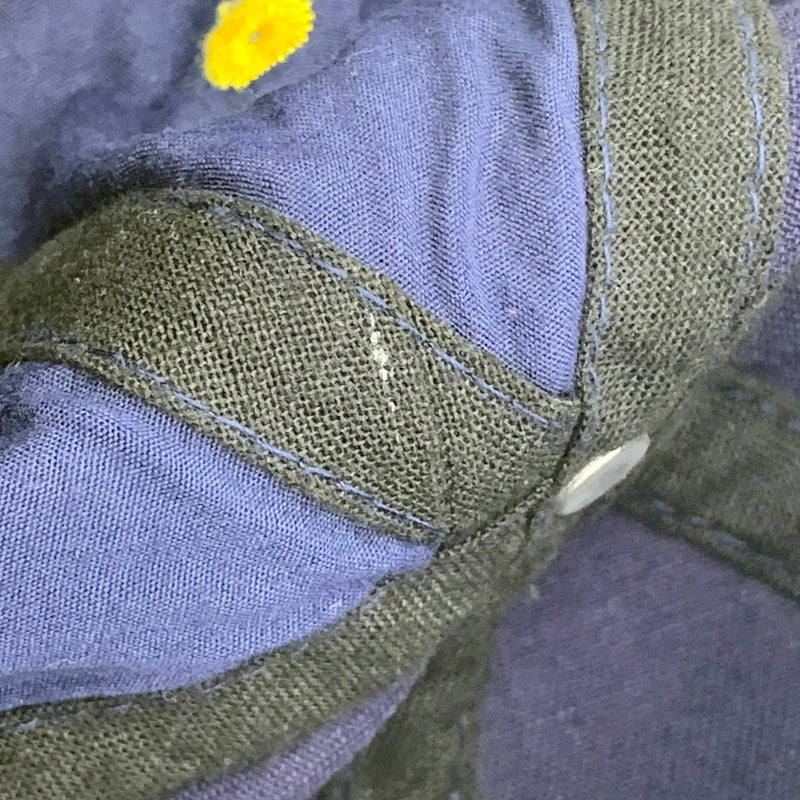 【中古品】【メンズ/レディース】 SCI-FI FANTASY サイファイファンタジー SCHOOL OF BUSINESS HAT スクールオブビジネス ハット キャップ 帽子 185-250316-as-04-izu サイズ：F カラー：ネイビー×イエロー 万代Net店