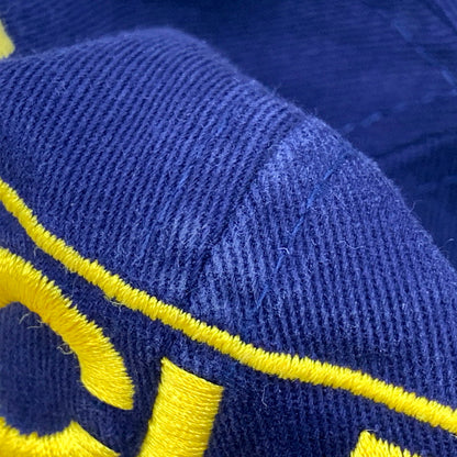 【中古品】【メンズ/レディース】 SCI-FI FANTASY サイファイファンタジー SCHOOL OF BUSINESS HAT スクールオブビジネス ハット キャップ 帽子 185-250316-as-04-izu サイズ：F カラー：ネイビー×イエロー 万代Net店