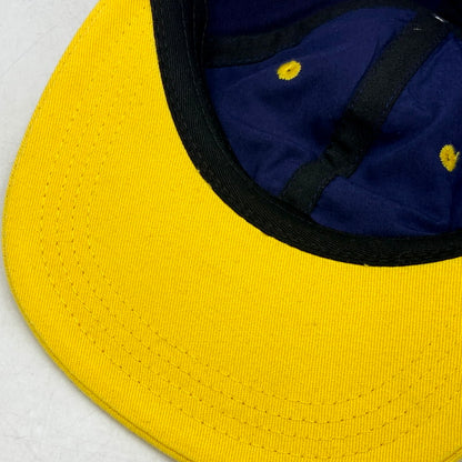 【中古品】【メンズ/レディース】 SCI-FI FANTASY サイファイファンタジー SCHOOL OF BUSINESS HAT スクールオブビジネス ハット キャップ 帽子 185-250316-as-04-izu サイズ：F カラー：ネイビー×イエロー 万代Net店