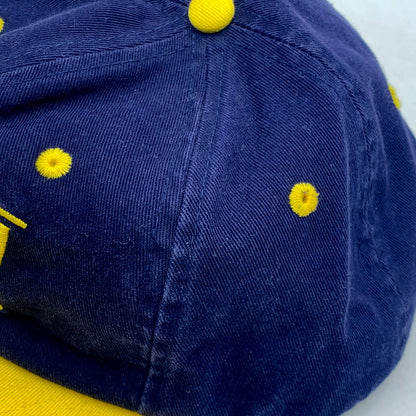 【中古品】【メンズ/レディース】 SCI-FI FANTASY サイファイファンタジー SCHOOL OF BUSINESS HAT スクールオブビジネス ハット キャップ 帽子 185-250316-as-04-izu サイズ：F カラー：ネイビー×イエロー 万代Net店