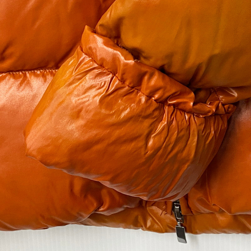 【現状渡し品】【レディース】 DUVETICA デュベティカ 314-02-1059 国内正規 FUR HOODED DOWN JACKET ファーフーデッドダウンジャケット アウター 長袖 169-250317-ma-06-izu サイズ：40 カラー：オレンジ 万代Net店