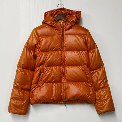 【現状渡し品】【レディース】 DUVETICA デュベティカ 314-02-1059 国内正規 FUR HOODED DOWN JACKET ファーフーデッドダウンジャケット アウター 長袖 169-250317-ma-06-izu サイズ：40 カラー：オレンジ 万代Net店