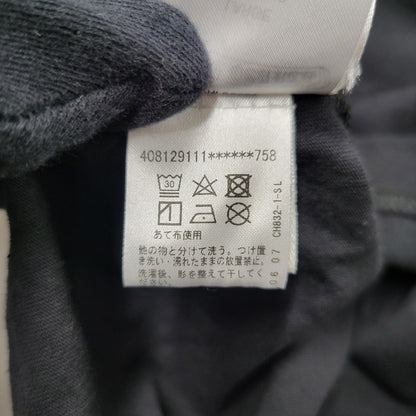 【中古美品】【メンズ】 CHROME HEARTS クロムハーツ SS T-SHIRT ショートスリーブ Tシャツ ロゴ ポケット 半袖 トップス 190-250316-as-26-izu サイズ：L カラー：ブラック 万代Net店