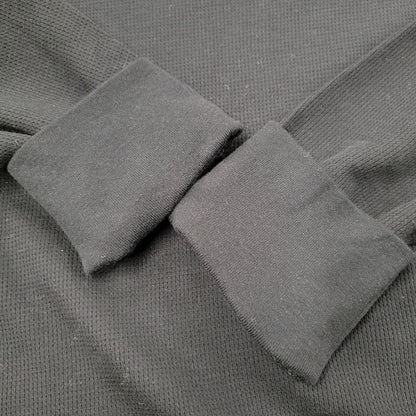 【中古美品】【メンズ】 CHROME HEARTS クロムハーツ LS THERMAL VINE DAGGER ロングスリーブ サーマル ヴァインダガー 長袖 トップス 190-250316-as-29-izu サイズ：XL カラー：ブラック 万代Net店