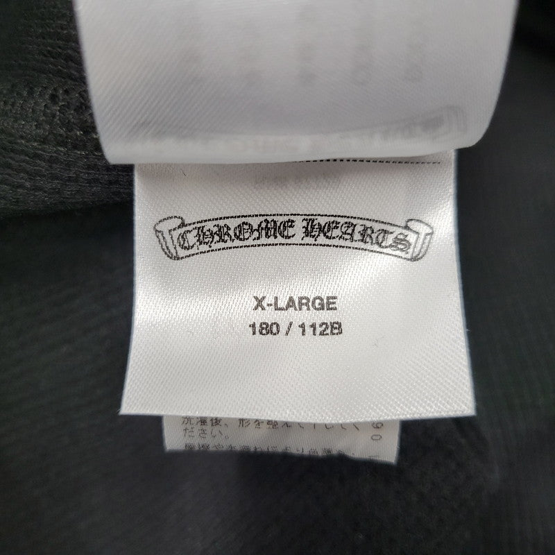 【中古美品】【メンズ】 CHROME HEARTS クロムハーツ LS THERMAL VINE DAGGER ロングスリーブ サーマル ヴァインダガー 長袖 トップス 190-250316-as-29-izu サイズ：XL カラー：ブラック 万代Net店