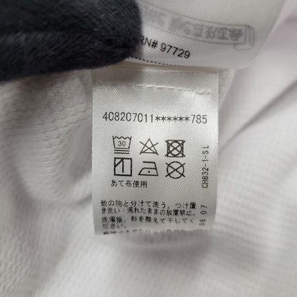 【中古美品】【メンズ】 CHROME HEARTS クロムハーツ LS THERMAL FLORAL CROSS ロングスリーブ サーマル フローラル クロス 長袖 トップス 190-250316-as-27-izu サイズ：L カラー：ホワイト 万代Net店