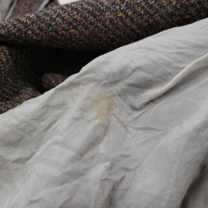 【現状渡し品】【メンズ】 USED EURO VINTAGE ユーロヴィンテージ 60S-70S WOOL SLACKS ウール スラックス 西ドイツ製 OPTIジッパー パンツ ボトムス 157-250316-as-16-izu カラー：ブラウン 万代Net店