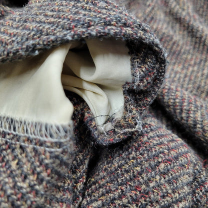 【現状渡し品】【メンズ】 USED EURO VINTAGE ユーロヴィンテージ 60S-70S WOOL SLACKS ウール スラックス 西ドイツ製 OPTIジッパー パンツ ボトムス 157-250316-as-16-izu カラー：ブラウン 万代Net店