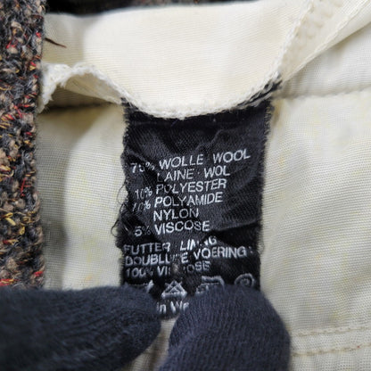 【現状渡し品】【メンズ】 USED EURO VINTAGE ユーロヴィンテージ 60S-70S WOOL SLACKS ウール スラックス 西ドイツ製 OPTIジッパー パンツ ボトムス 157-250316-as-16-izu カラー：ブラウン 万代Net店