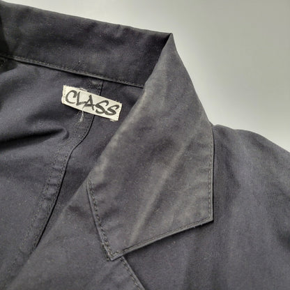 【現状渡し品】【メンズ】 CLASS クラス COTTON SHOP COAT コットン ショップコート アウター 140-250316-as-24-izu サイズ：46 カラー：ブラック 万代Net店