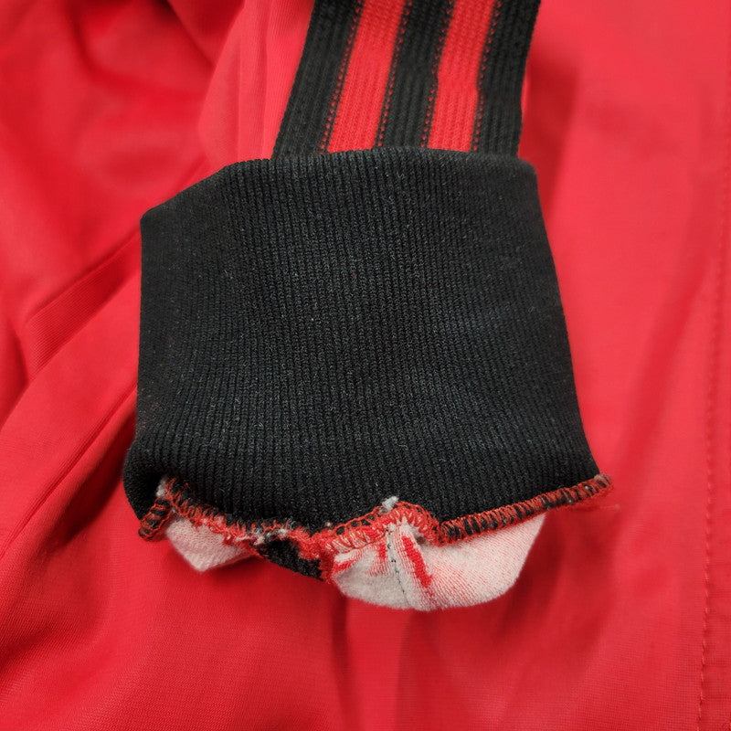 【現状渡し品】【メンズ】 adidas アディダス 70S TRACK JACKET トラックジャケット ATP VENTEX社製 フランス製 PRESTILジッパー 146-250316-as-19-izu カラー：レッド×ブラック 万代Net店