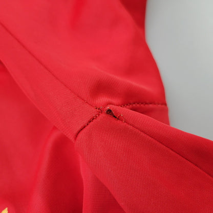 【現状渡し品】【メンズ】 adidas アディダス 70S TRACK JACKET トラックジャケット ATP VENTEX社製 フランス製 PRESTILジッパー 146-250316-as-19-izu カラー：レッド×ブラック 万代Net店