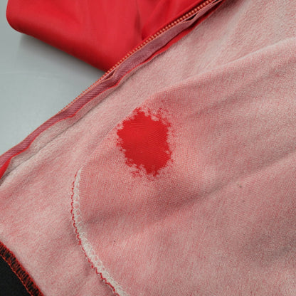 【現状渡し品】【メンズ】 adidas アディダス 70S TRACK JACKET トラックジャケット ATP VENTEX社製 フランス製 PRESTILジッパー 146-250316-as-19-izu カラー：レッド×ブラック 万代Net店