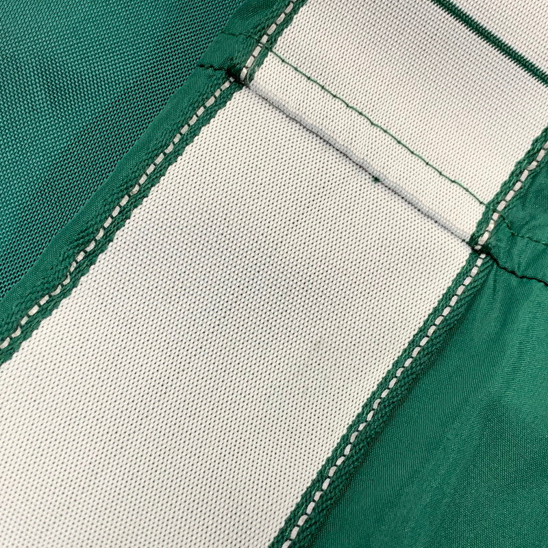 【中古品】【メンズ】 ADIDAS TEAM アディダス チーム 00S URSULINE LIONS NYLON JACKET ウルスラインライオンズ ナイロンジャケット アウター 長袖 146-250320-ma-06-izu サイズ：M カラー：グリーン 万代Net店