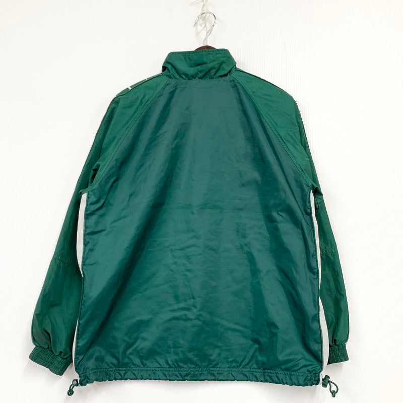 【中古品】【メンズ】 ADIDAS TEAM アディダス チーム 00S URSULINE LIONS NYLON JACKET ウルスラインライオンズ ナイロンジャケット アウター 長袖 146-250320-ma-06-izu サイズ：M カラー：グリーン 万代Net店