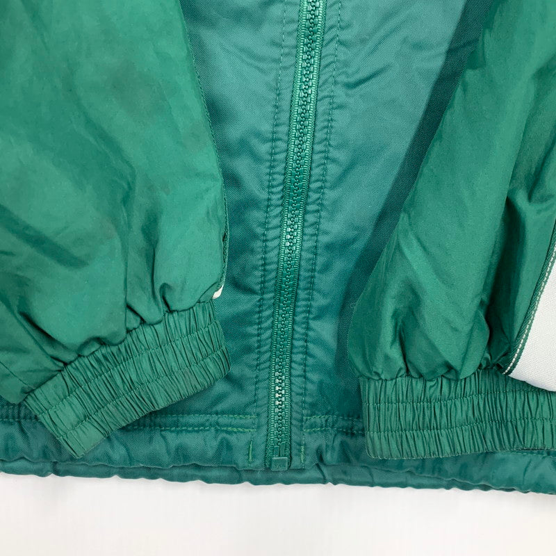 【中古品】【メンズ】 ADIDAS TEAM アディダス チーム 00S URSULINE LIONS NYLON JACKET ウルスラインライオンズ ナイロンジャケット アウター 長袖 146-250320-ma-06-izu サイズ：M カラー：グリーン 万代Net店