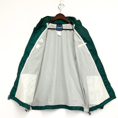 【中古品】【メンズ】 ADIDAS TEAM アディダス チーム 00S URSULINE LIONS NYLON JACKET ウルスラインライオンズ ナイロンジャケット アウター 長袖 146-250320-ma-06-izu サイズ：M カラー：グリーン 万代Net店