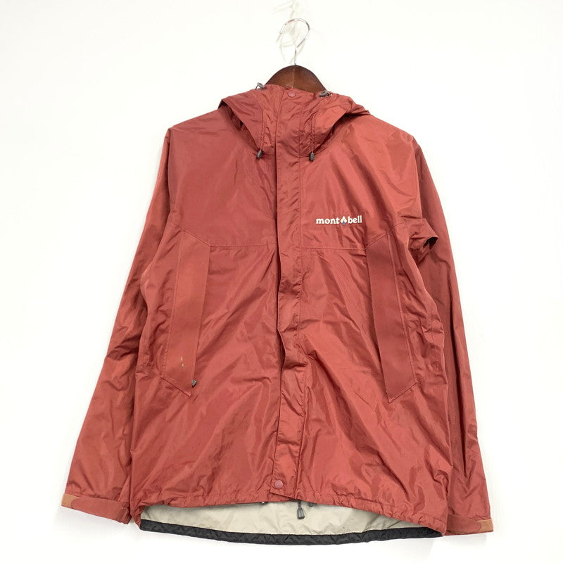 【現状渡し品】【メンズ】 mont-bell モンベル 1128600 RAIN HYKER JACKET レインハイカージャケット アウター 長袖 144-250320-ma-04-izu サイズ：S カラー：ブラウン 万代Net店
