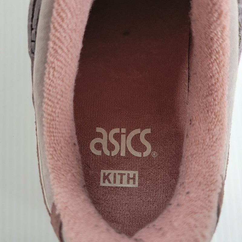 【中古品】【メンズ/レディース】 asics アシックス × KITH キス GEL-LYTE III 07 Remastered 1201A923 ゲルライト3 07 リマスタード スニーカー シューズ 靴 162-250317-as-02-izu サイズ：26cm カラー：ANTLER/MARRON 万代Net店