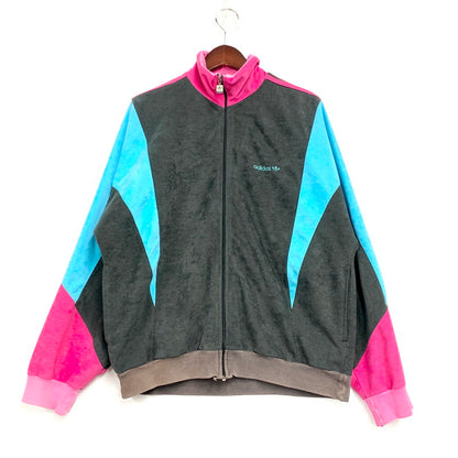 【中古品】【メンズ】 adidas アディダス 70S-80S VELOUR TRACK JACKET 70-80年代 ベロアトラックジャケット アウター 長袖 146-250317-ma-08-izu サイズ：不明 カラー：マルチ 万代Net店