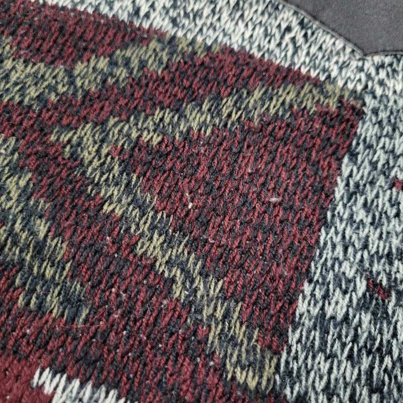 【中古品】【メンズ】 CAMPUS キャンパス 韓国製 90S KNIT SWEATER ニットセ－タ－ 長袖 トップス 146-250320-ya-04-izu サイズ：Ｌ カラー：マルチ 万代Net店