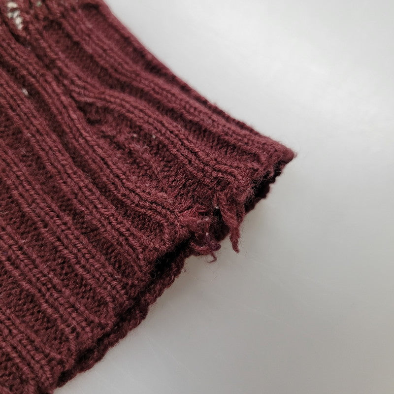 【中古品】【メンズ】 CAMPUS キャンパス 韓国製 90S KNIT SWEATER ニットセ－タ－ 長袖 トップス 146-250320-ya-04-izu サイズ：Ｌ カラー：マルチ 万代Net店