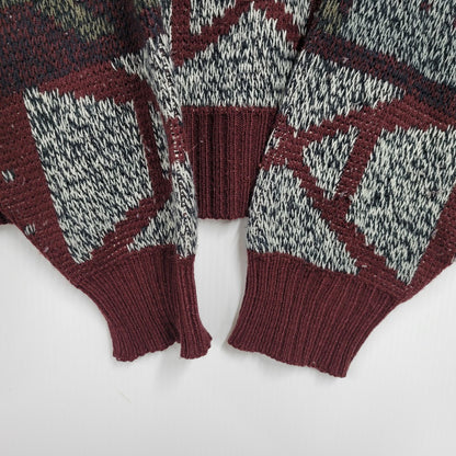 【中古品】【メンズ】 CAMPUS キャンパス 韓国製 90S KNIT SWEATER ニットセ－タ－ 長袖 トップス 146-250320-ya-04-izu サイズ：Ｌ カラー：マルチ 万代Net店