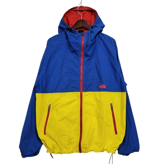 【現状渡し品】【メンズ】 THE NORTH FACE ザ・ノースフェイス NP16970 COMPACT JACKET コンパクトジャケット アウター 長袖 144-250320-ya-03-izu サイズ：XL カラー：BLUE/YELLOW 万代Net店