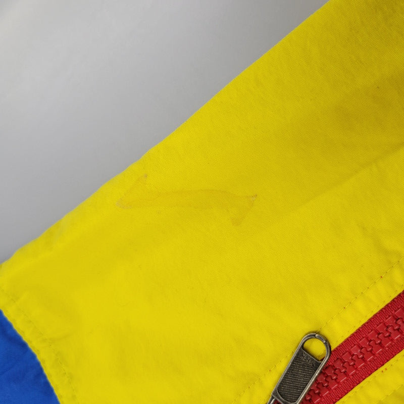 【現状渡し品】【メンズ】 THE NORTH FACE ザ・ノースフェイス NP16970 COMPACT JACKET コンパクトジャケット アウター 長袖 144-250320-ya-03-izu サイズ：XL カラー：BLUE/YELLOW 万代Net店