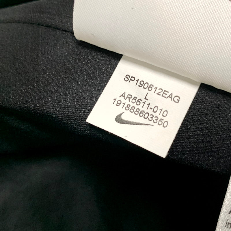 【中古品】【メンズ】 NIKE ナイキ AR5611-010 MMW HOODED FLEECE JACKET フーデッドフリースジャケット アウター 長袖 148-250317-ma-10-izu サイズ：L カラー：黒/グリーン 万代Net店